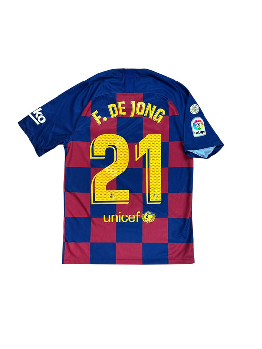 Barcelona 2019/20 De Jong Home Jersey