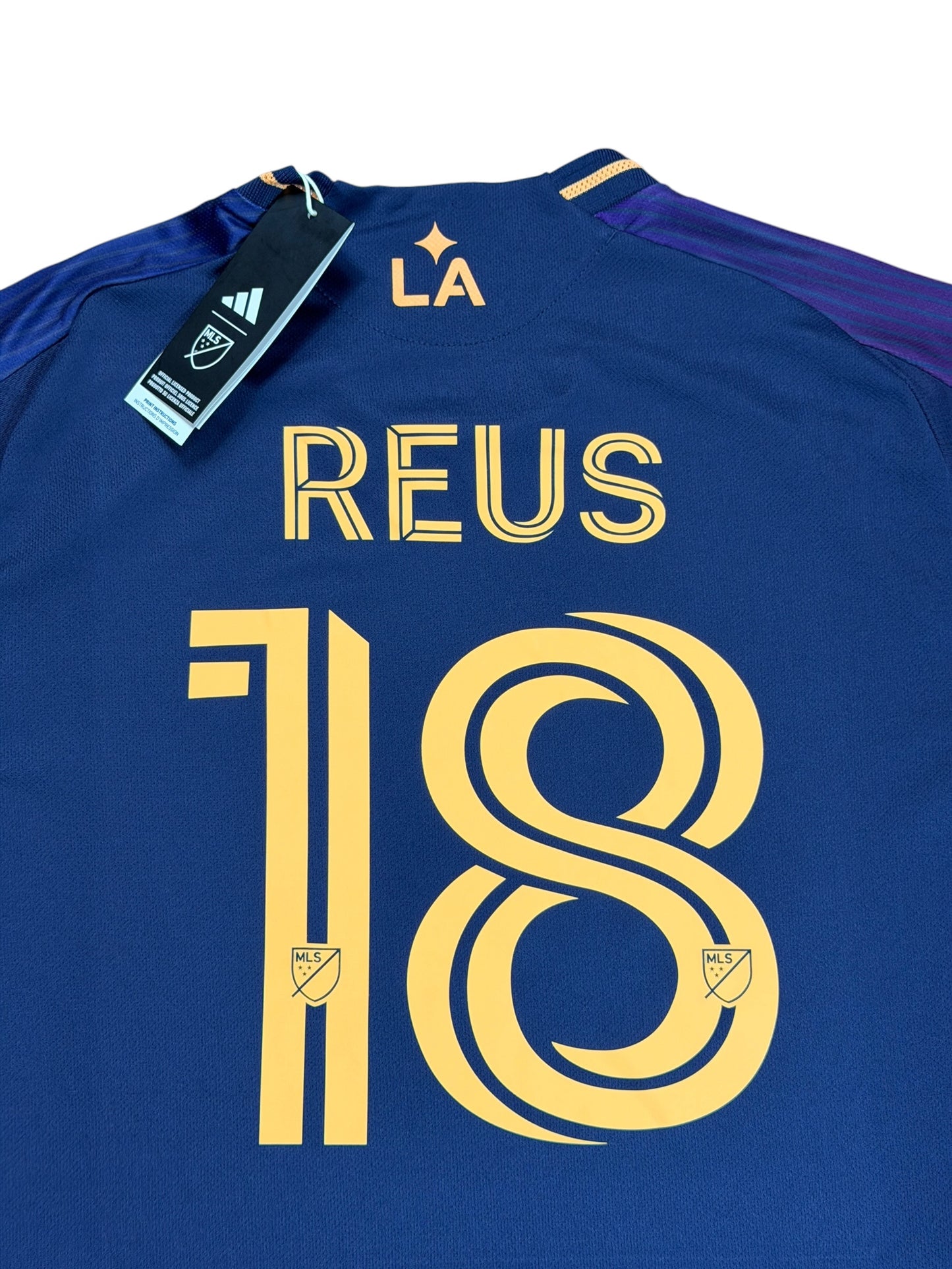 La Galaxy 2025 Reus Away Jersey (Player Version)