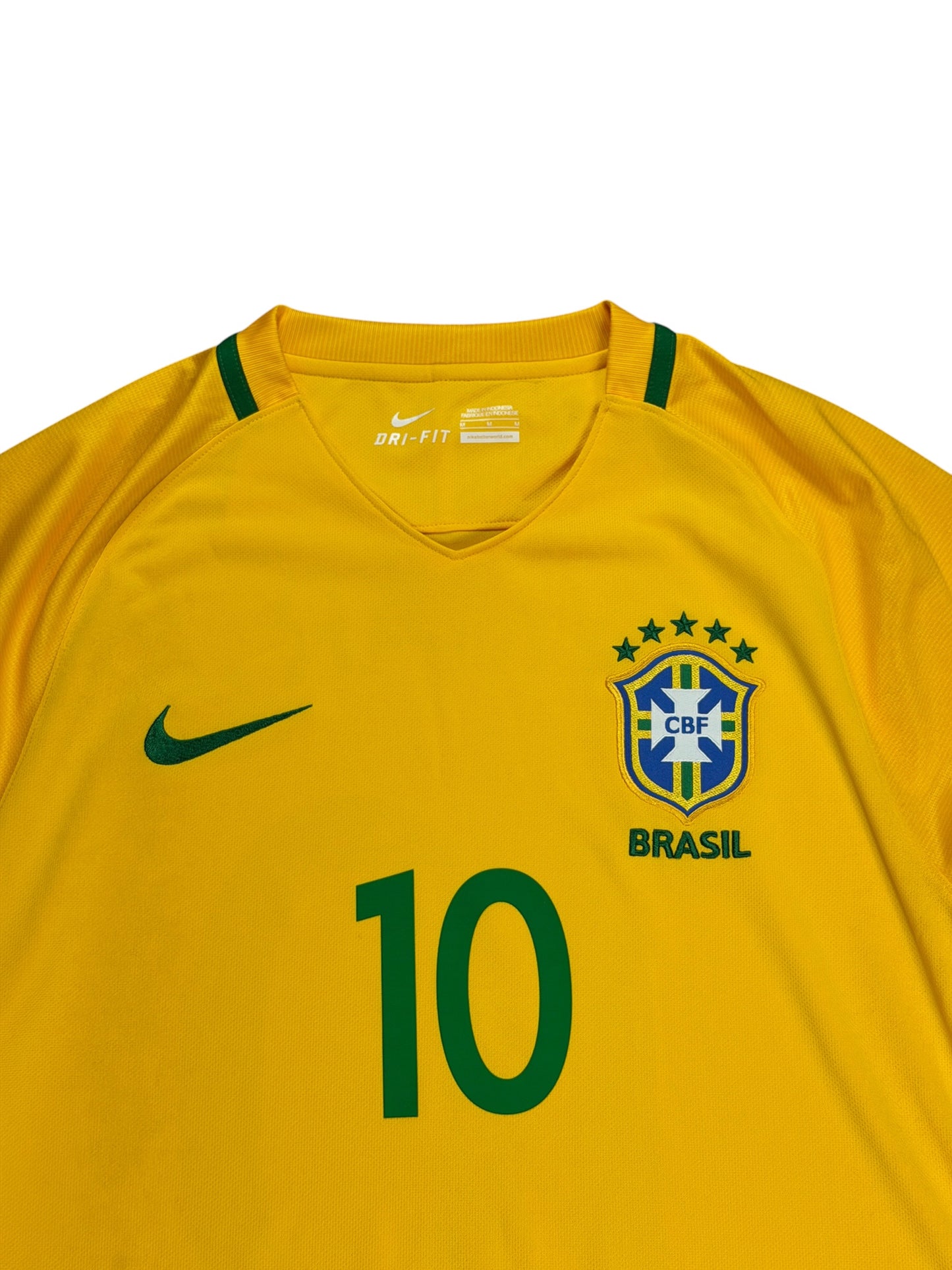 Brazil 2016 Neymar Home Jersey