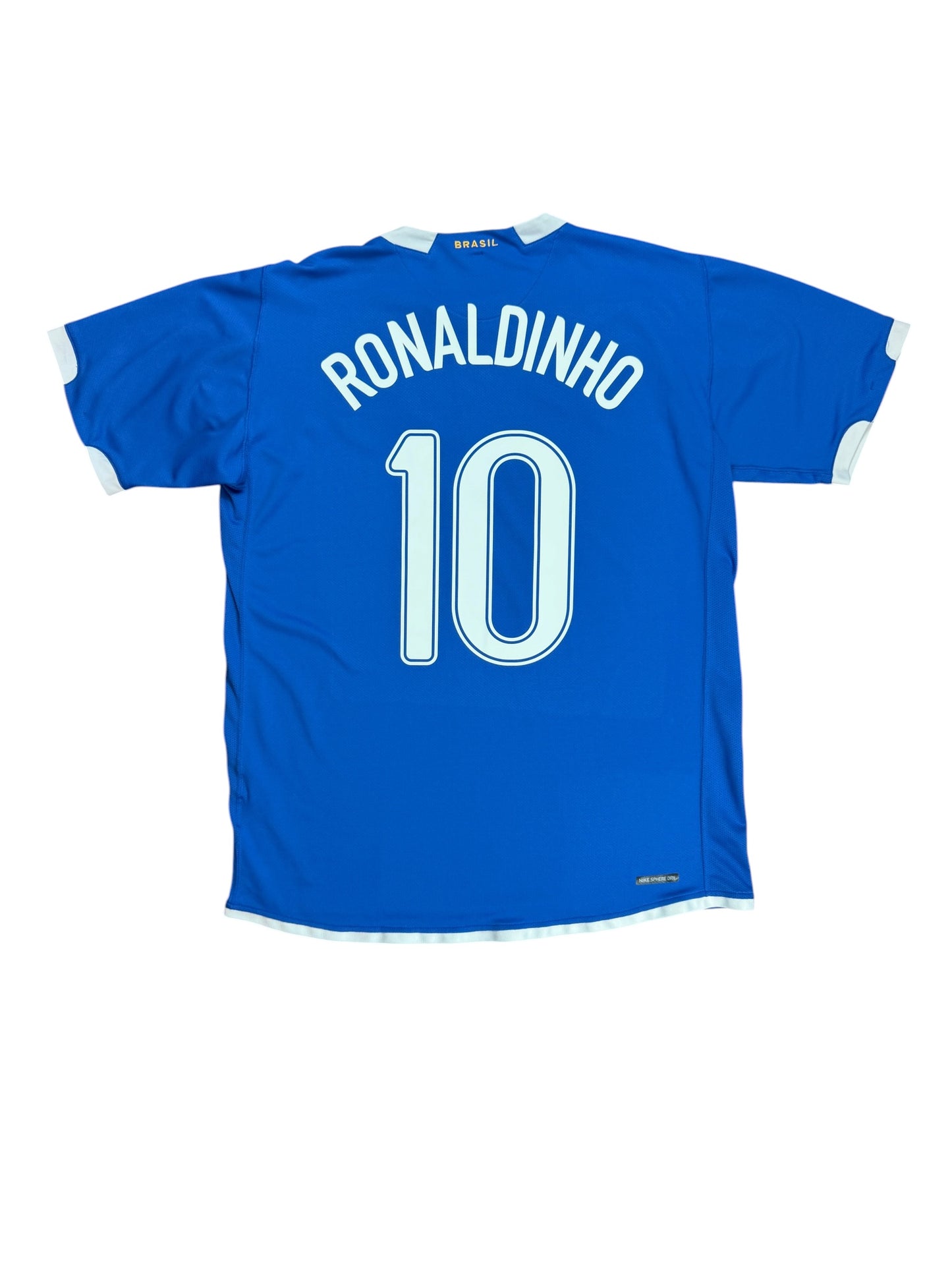 Brazil 2006 Ronaldinho Away Jersey
