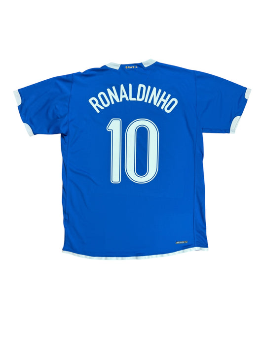 Brazil 2006 Ronaldinho Away Jersey