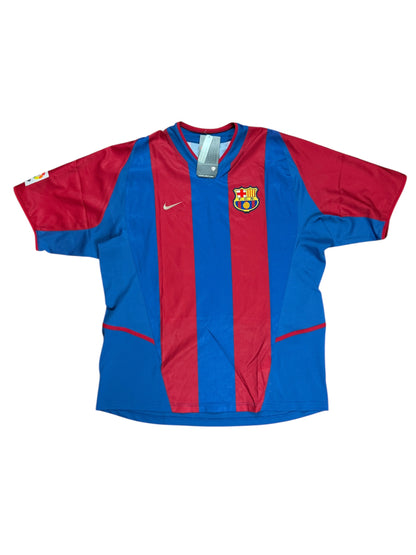 Barcelona 2002/03 Puyol Home Jersey
