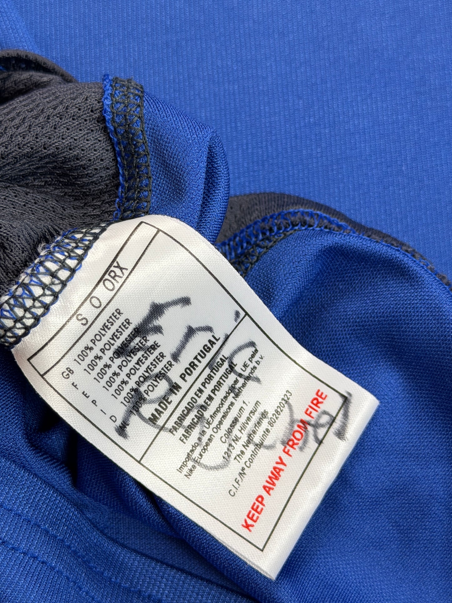 Netherlands 2000 Davids Away Jersey