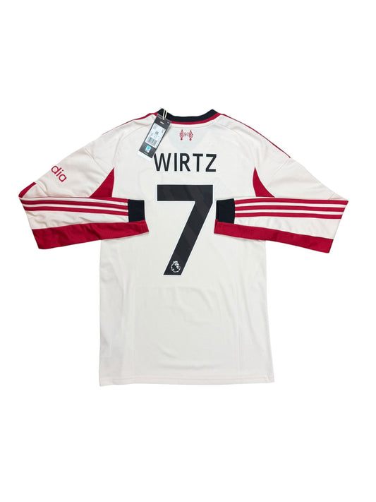 Liverpool 2025/26 Wirtz Long Sleeve Away Jersey