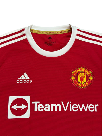 Manchester United 2021/22 Cristiano Ronaldo Long Sleeve Home Jersey