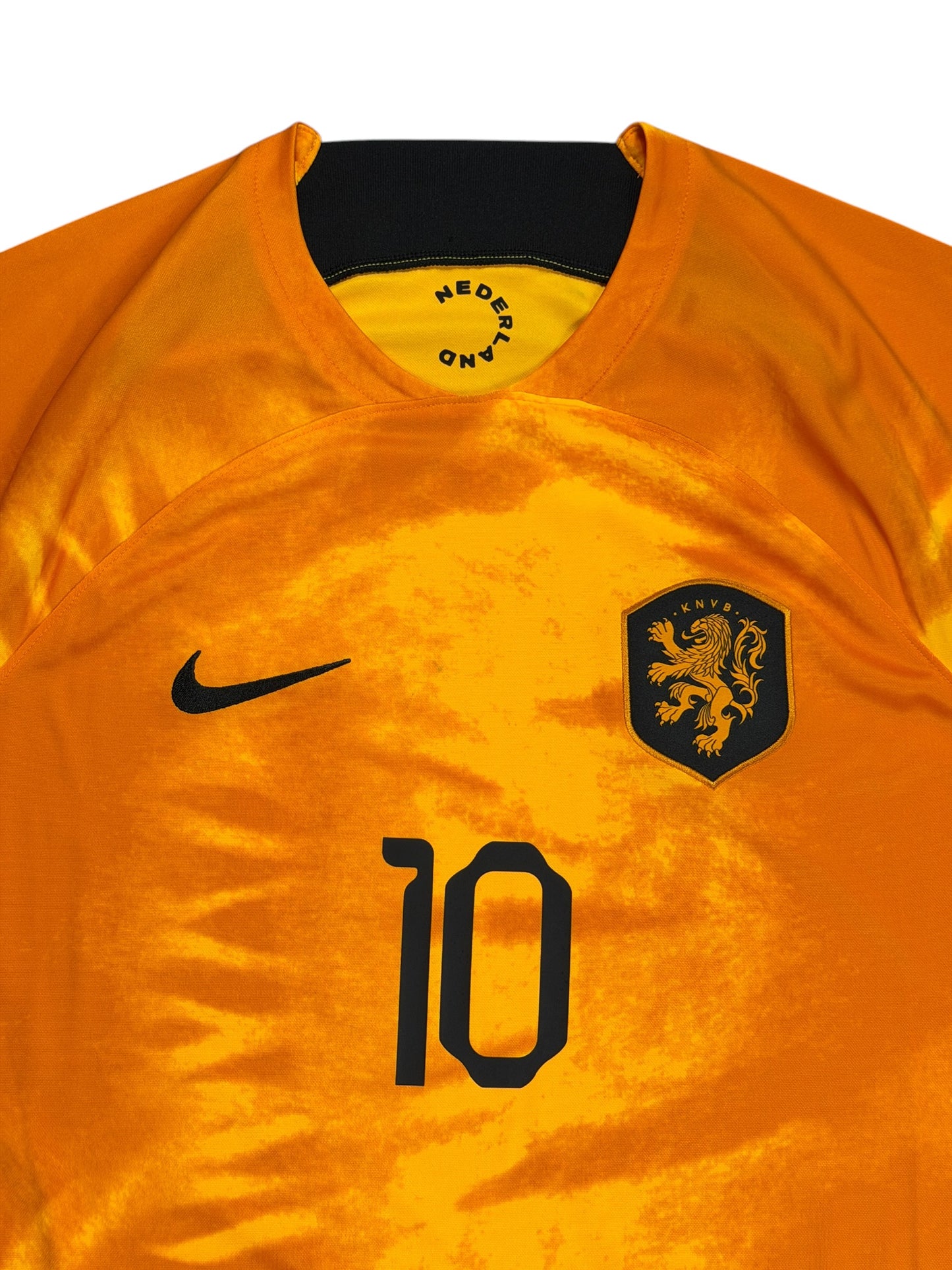 Netherlands 2022 Memphis Depay Home Jersey