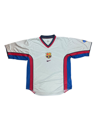 Barcelona 2000/01 Figo Away Jersey