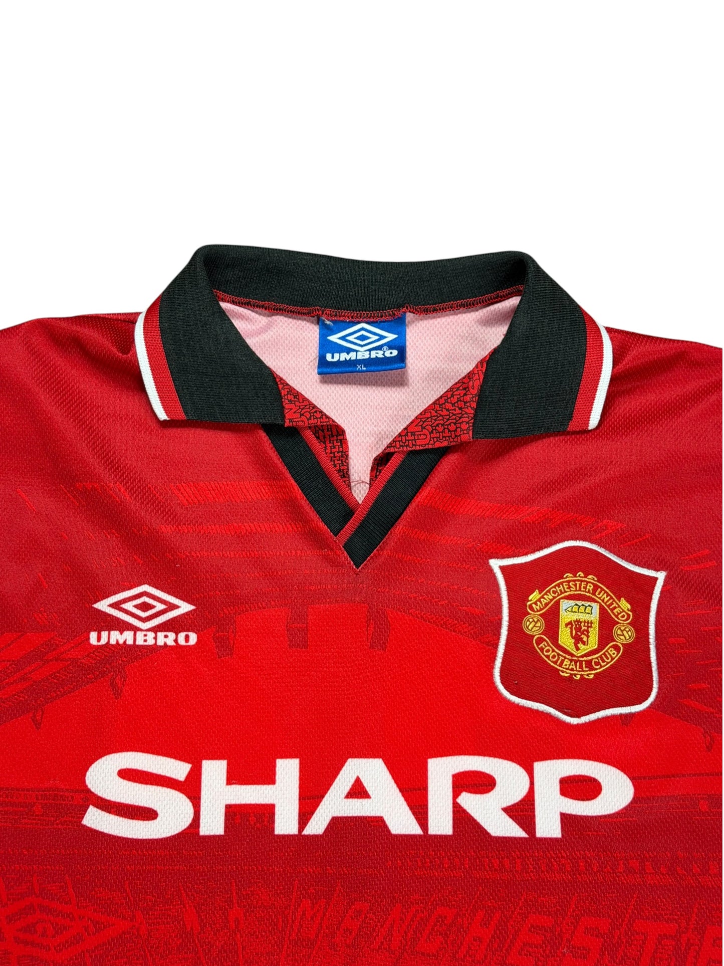 Manchester United 1994/95 Beckham Home Jersey