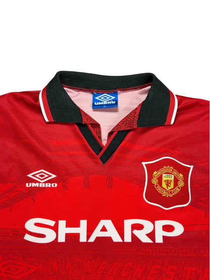 Manchester United 1994/95 Beckham Home Jersey