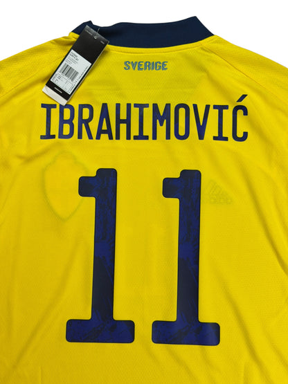 Sweden 2020 Ibrahimovic Home Jersey