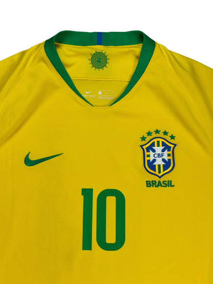 Brazil 2018 Neymar Home Jersey