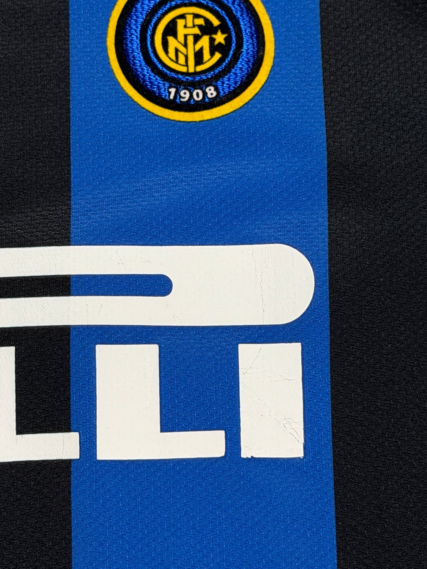 Inter Milan 2006/07 Adriano Home Jersey