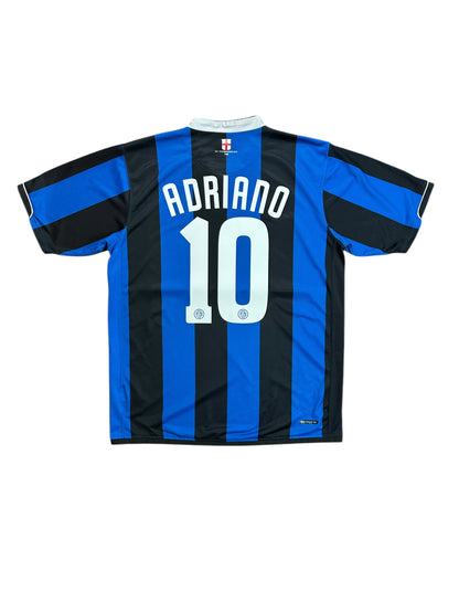 Inter Milan 2006/07 Adriano Home Jersey