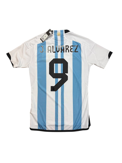 Argentina 2022 Julian Alvarez Home Jersey