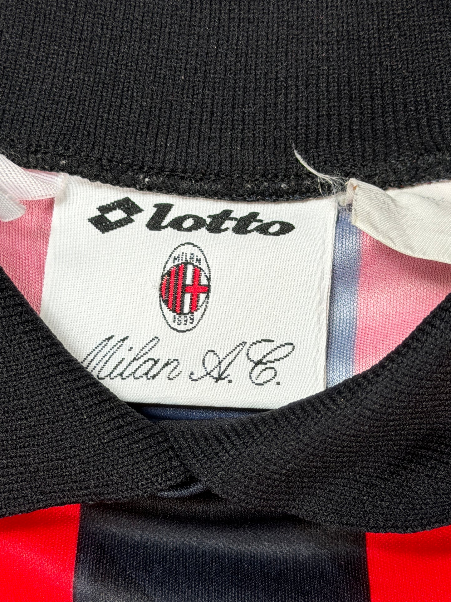 Ac Milan 1993/94 Long Sleeve Home Jersey