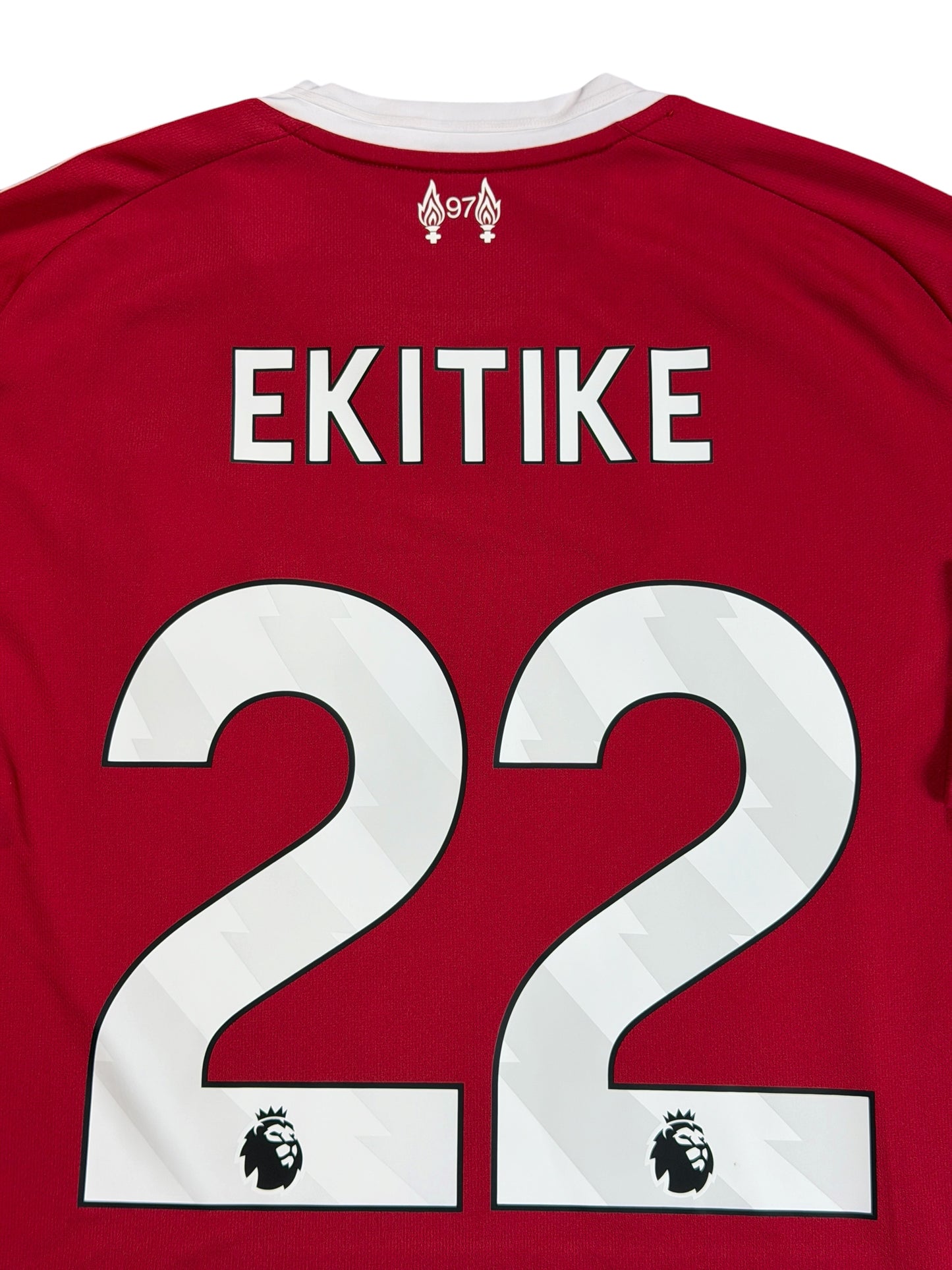 Liverpool 2025/26 Ekitike Long Sleeve Home Jersey