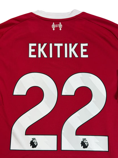 Liverpool 2025/26 Ekitike Long Sleeve Home Jersey