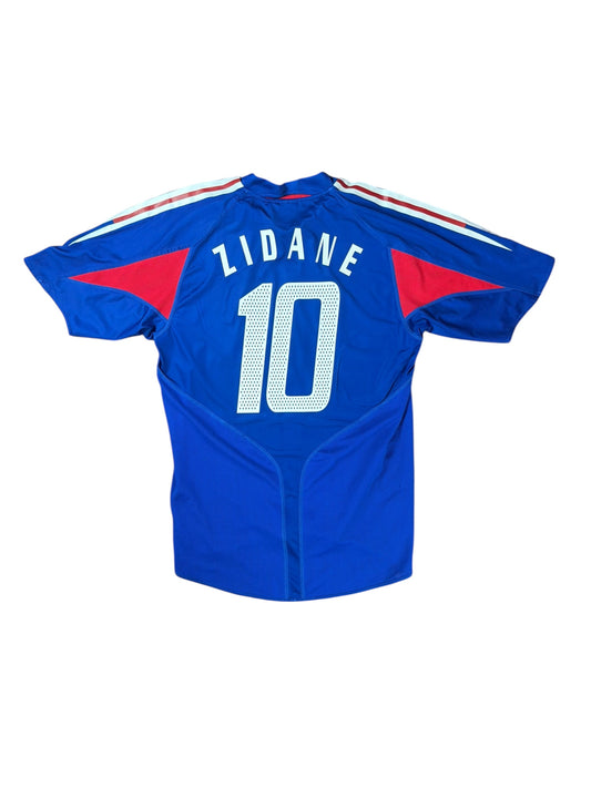 France 2004 Zidane Home Jersey