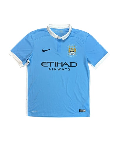 Manchester City 2015/16 Aguero Home Jersey