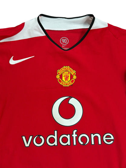 Manchester United 2005/06 Cristiano Ronaldo Long Sleeve Home Jersey