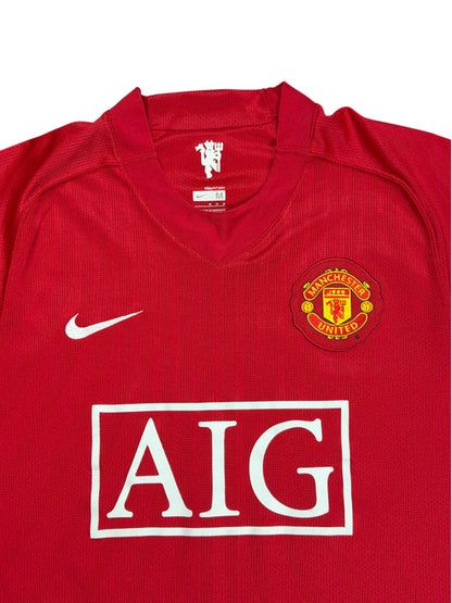 Manchester United 2007/08 Cristiano Ronaldo Home Jersey