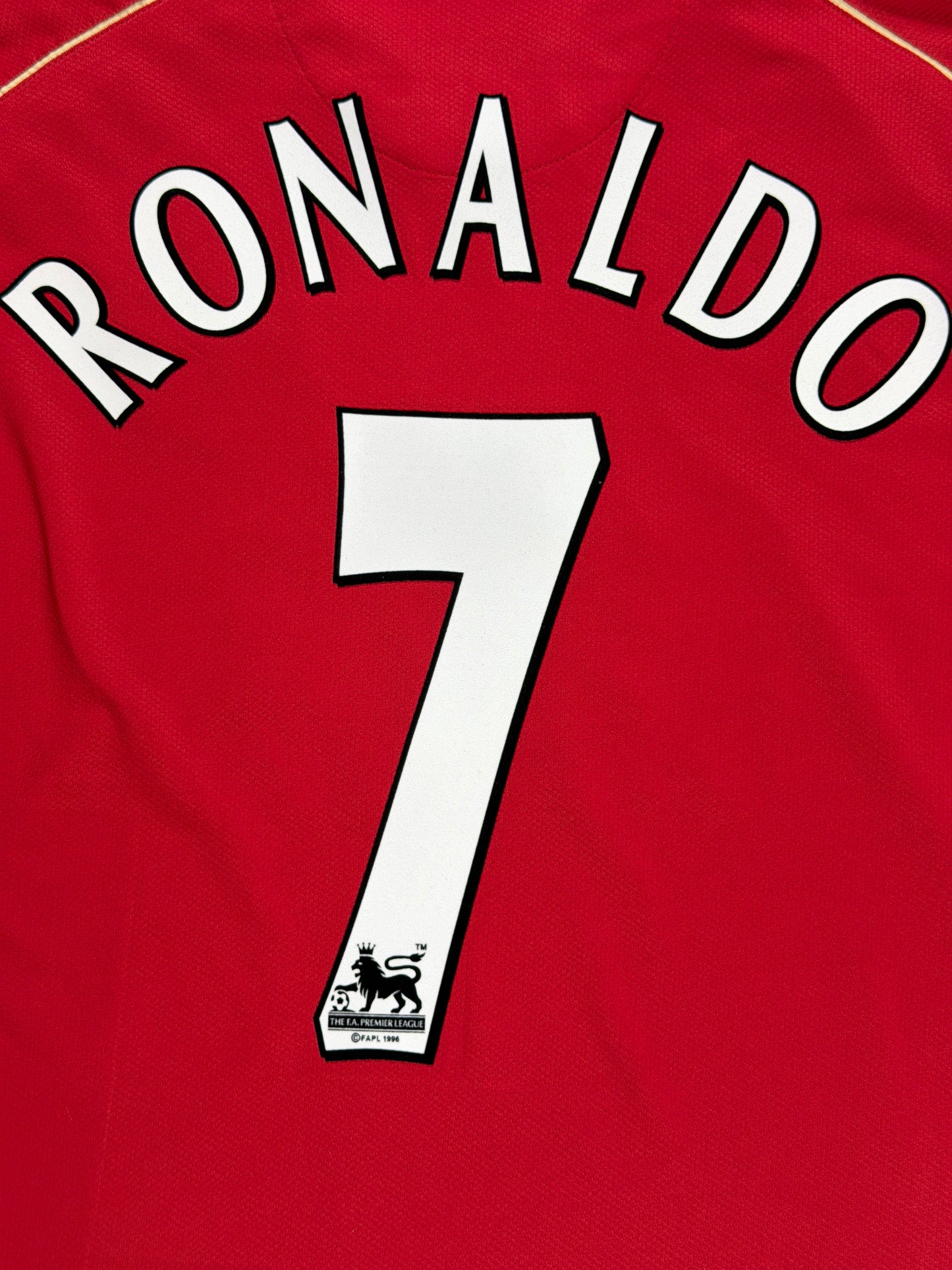 Manchester United 2006/07 Cristiano Ronaldo Home Jersey