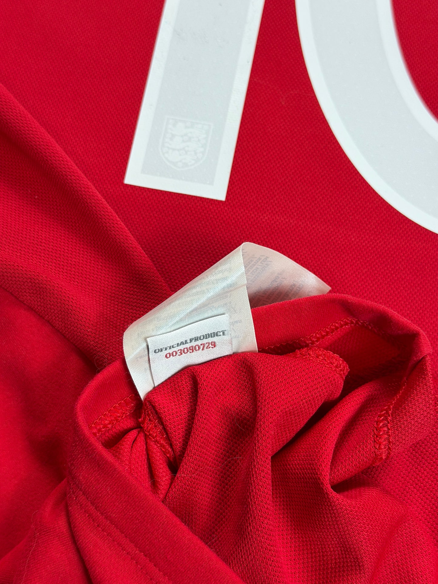 England 2010 Rooney Long Sleeve Away Jersey