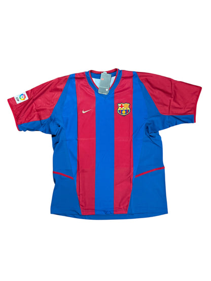 Barcelona 2002/03 Riquelme Home Jersey