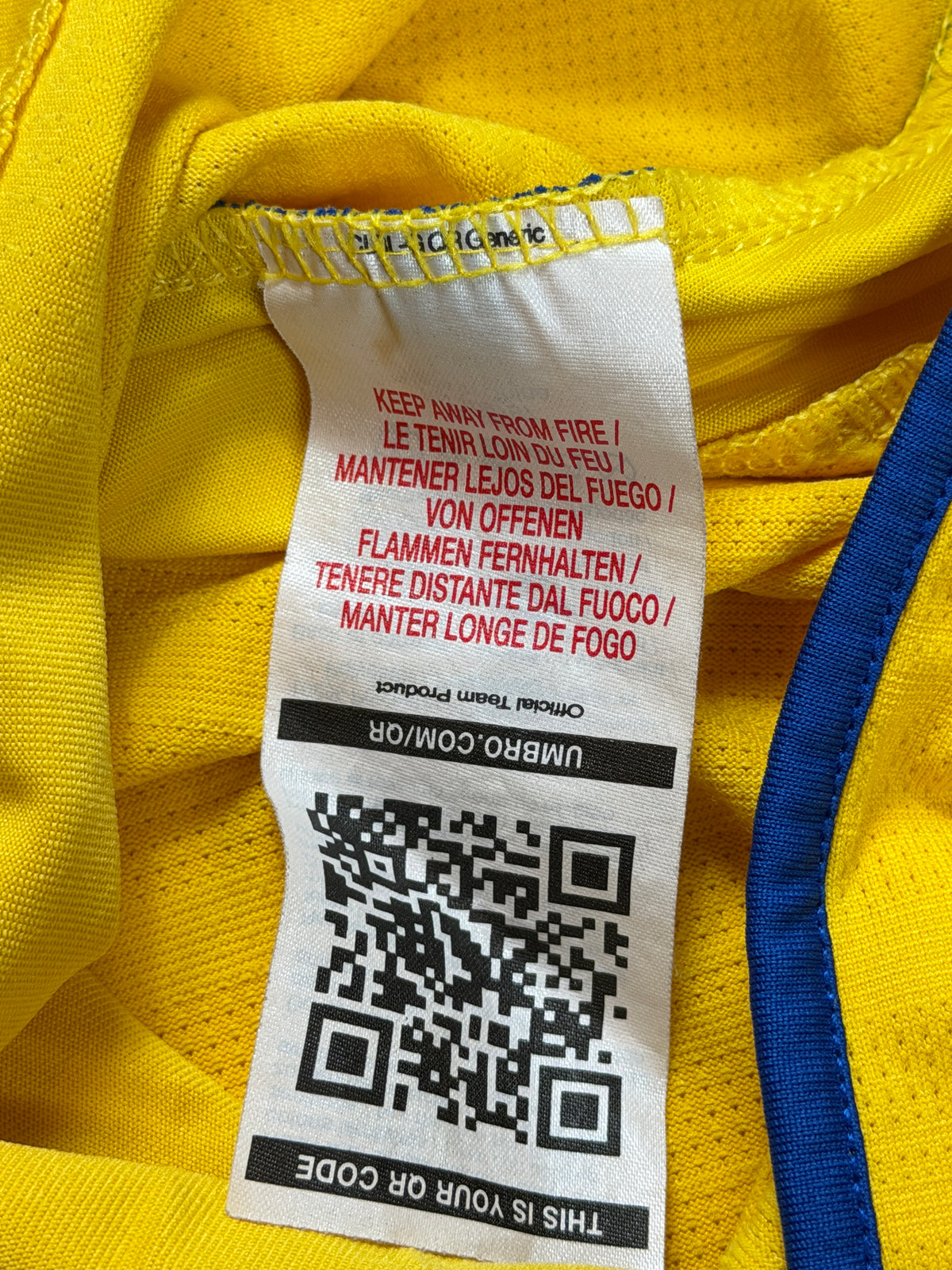 Sweden 2008 Ibrahimovic Home Jersey