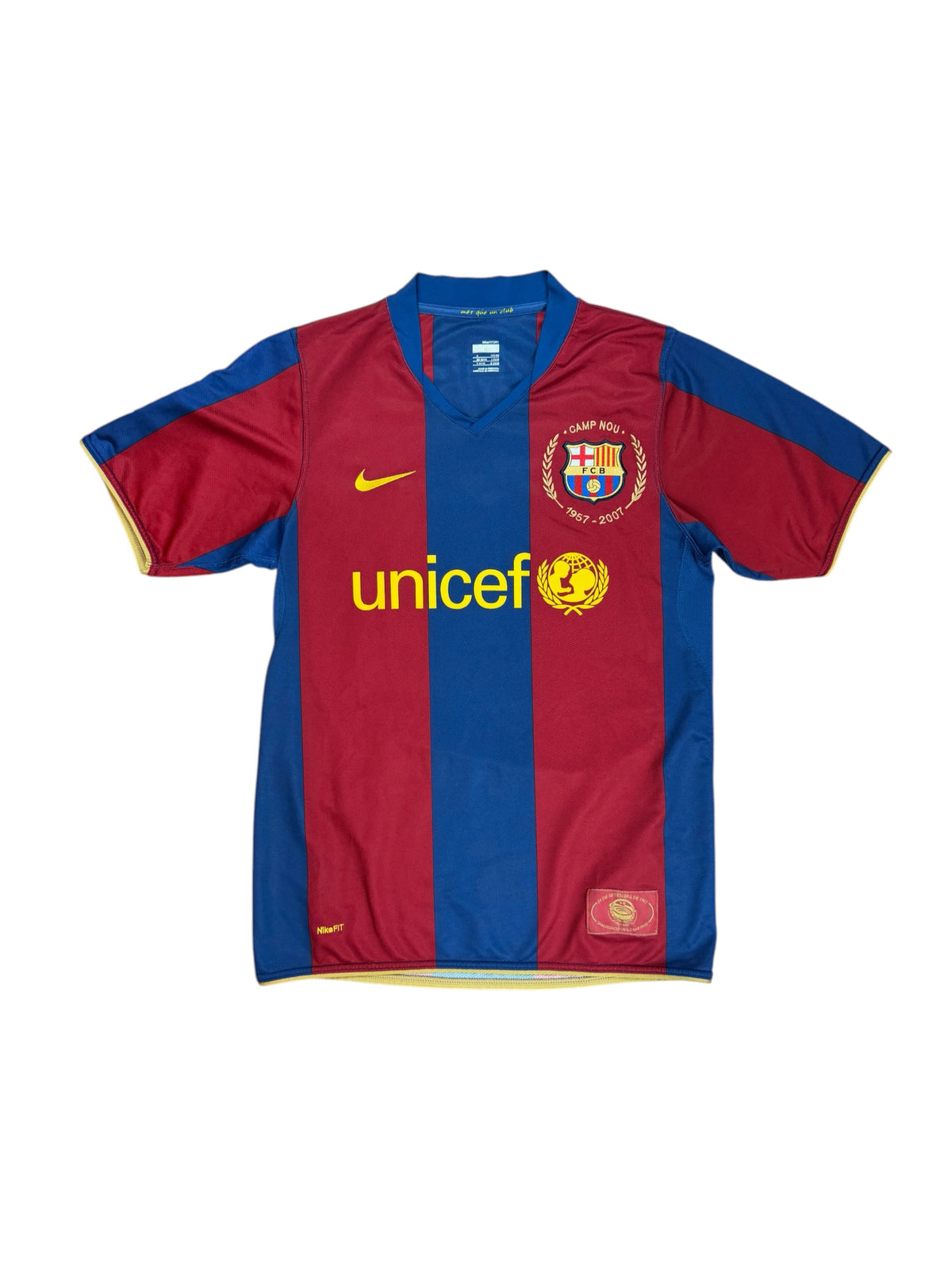 Barcelona 2006/07 Messi Home Jersey