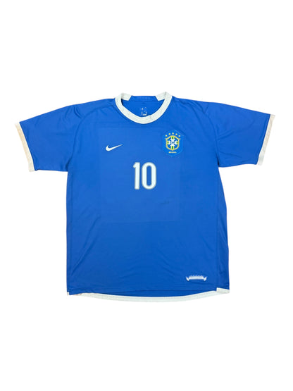Brazil 2006 Ronaldinho Away Jersey