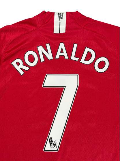 Manchester United 2007/08 Cristiano Ronaldo Home Jersey