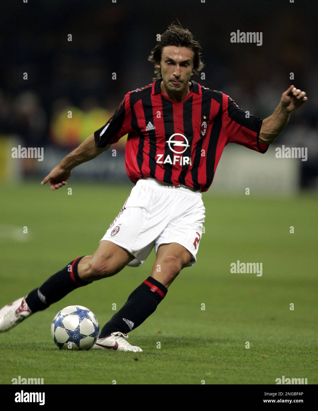 Ac Milan 2005/06 Pirlo Home Jersey