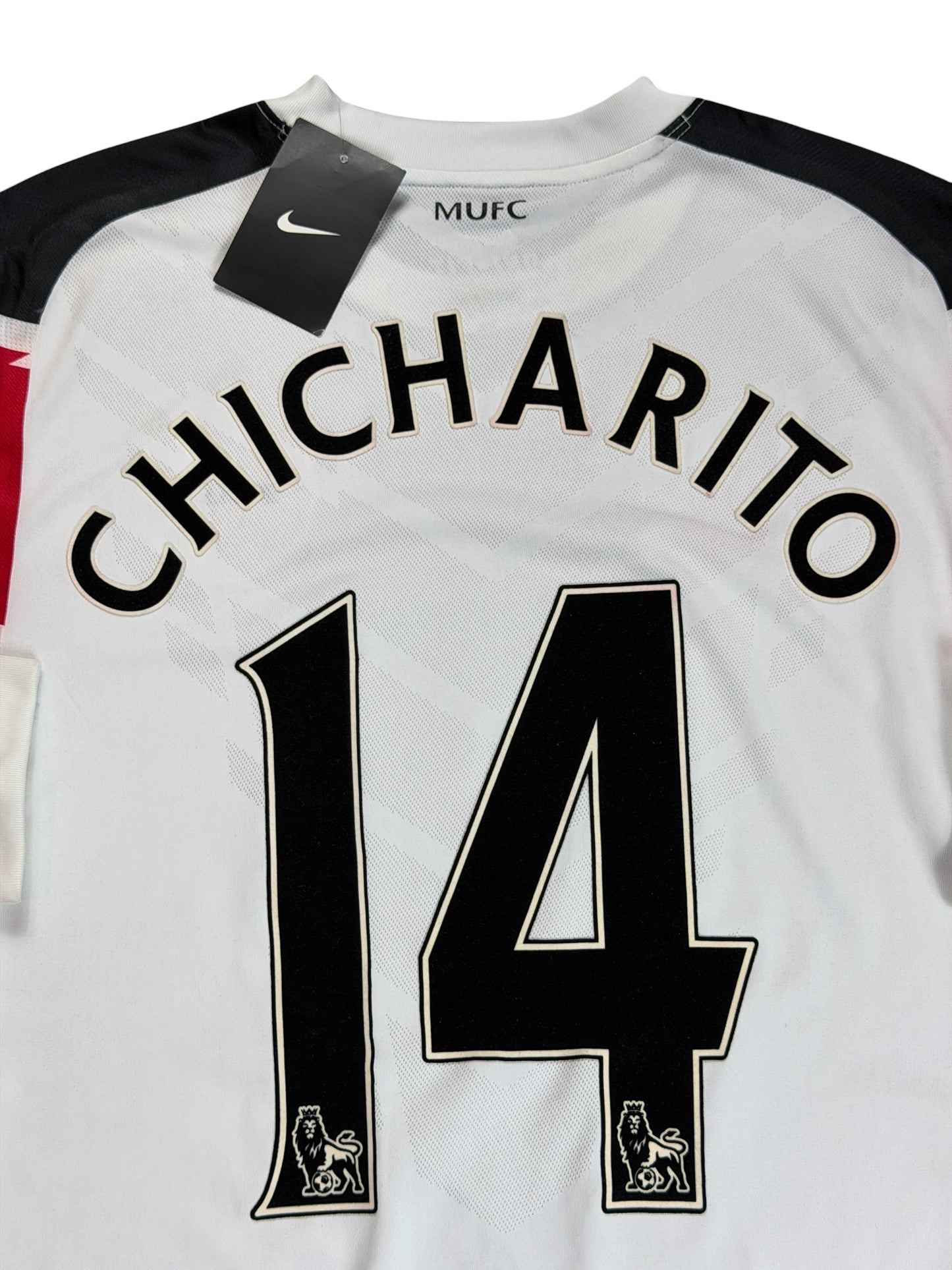 Manchester United 2010/11 Chicharito Long Sleeve Away Jersey (Player Issue)
