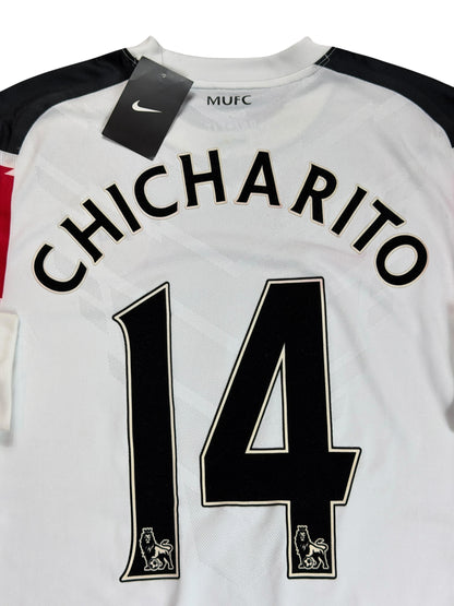 Manchester United 2010/11 Chicharito Long Sleeve Away Jersey (Player Issue)