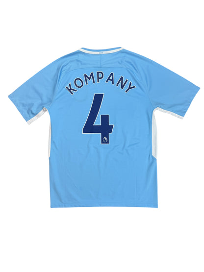 Manchester City 2017/18 Kompany Home Jersey