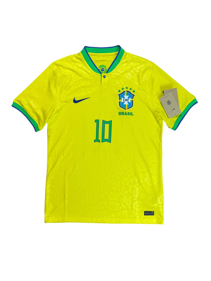 Brazil 2022 Neymar Home Jersey