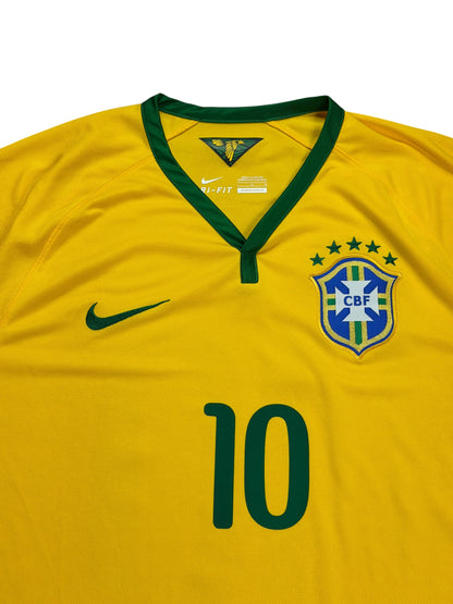 Brazil 2014 Neymar Home Jersey