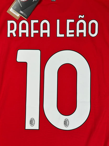 Ac Milan 2024/25 Rafael Leao Long Sleeve Home Jersey