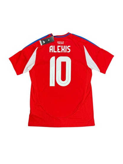 Chile 2024 Alexis Sanchez Home Jersey