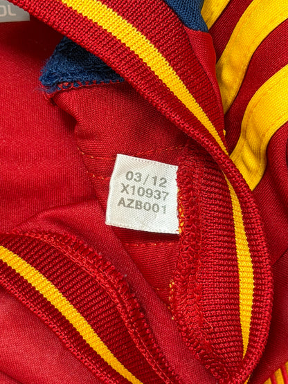 Spain 2012 Iniesta Home Jersey