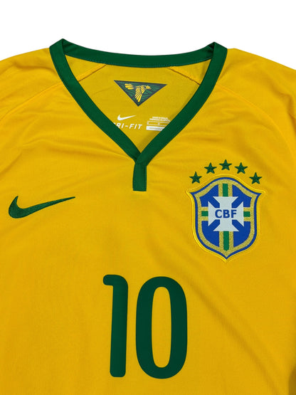 Brazil 2014 Neymar Home Jersey