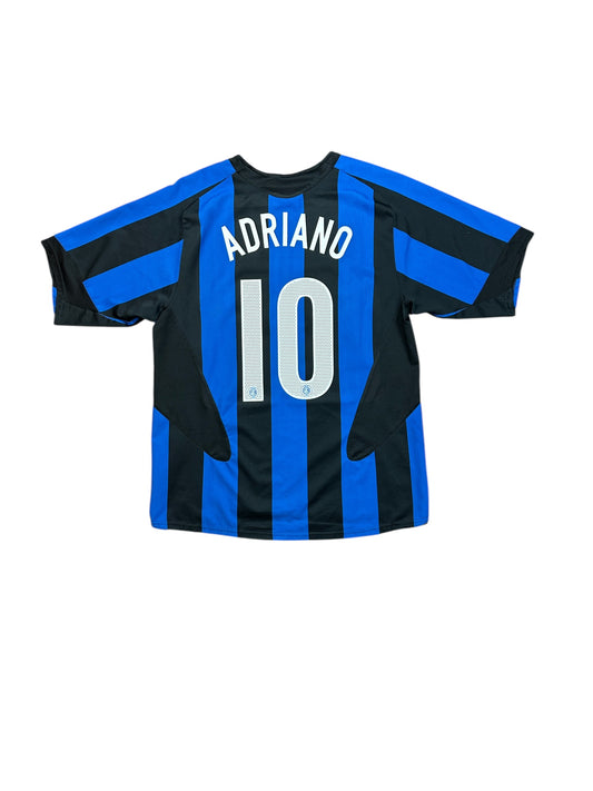 Inter Milan 2004/05 Adriano Home Jersey
