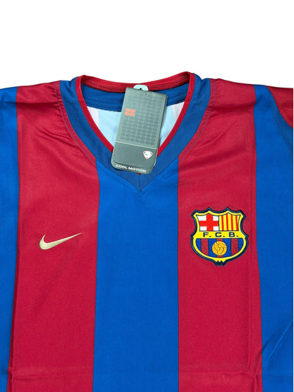 Barcelona 2002/03 Riquelme Home Jersey