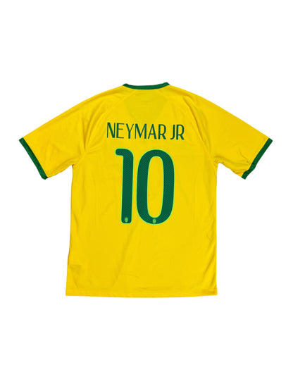 Brazil 2014 Neymar Home Jersey