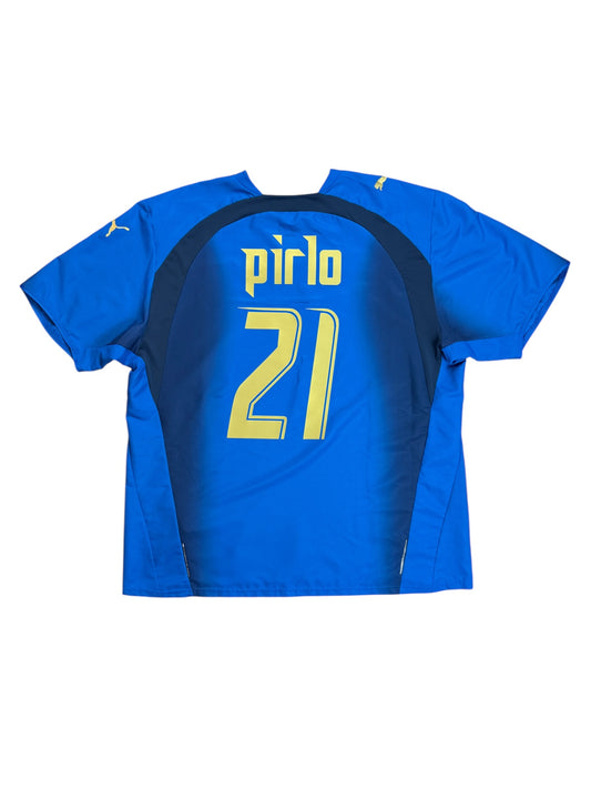 Italy 2006 Pirlo Home Jersey