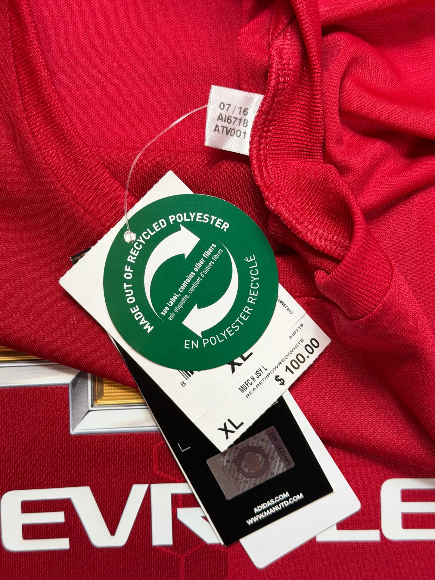 Manchester United 2016/17 Ibrahimovic Long Sleeve Home Jersey