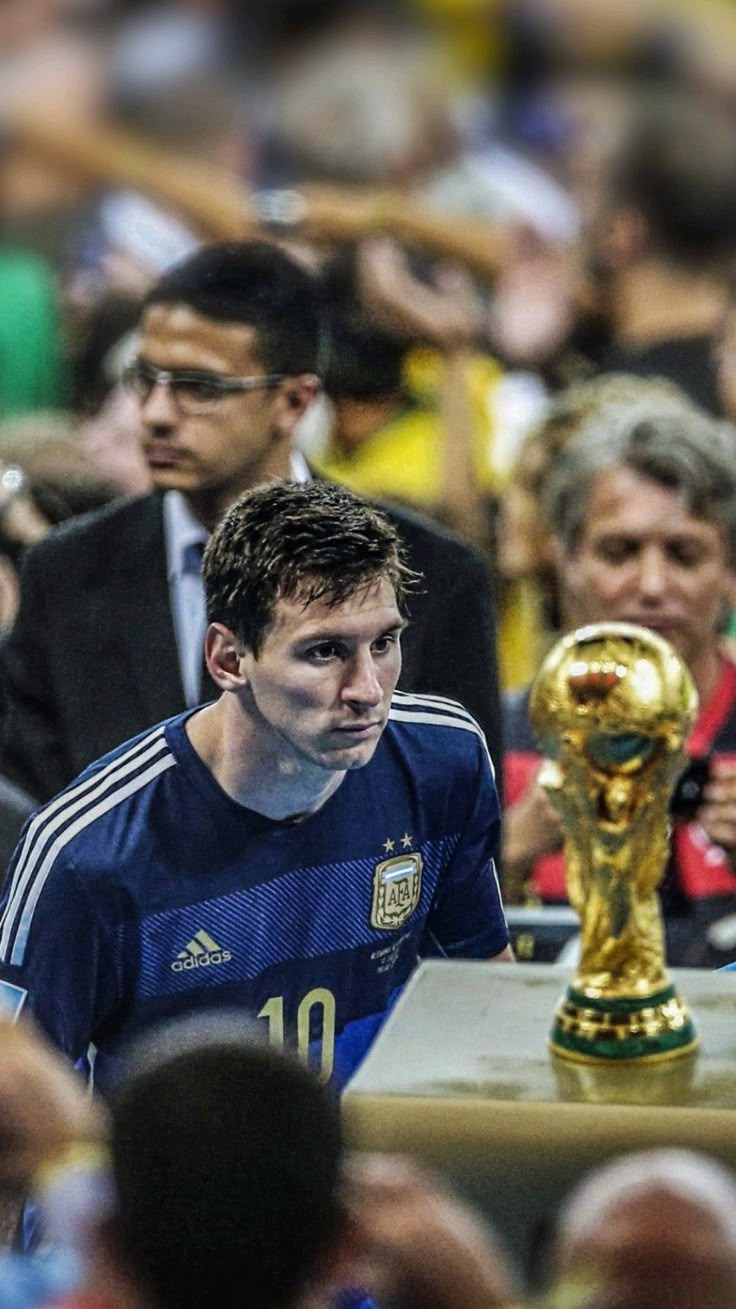 Argentina 2014 Messi Away Jersey