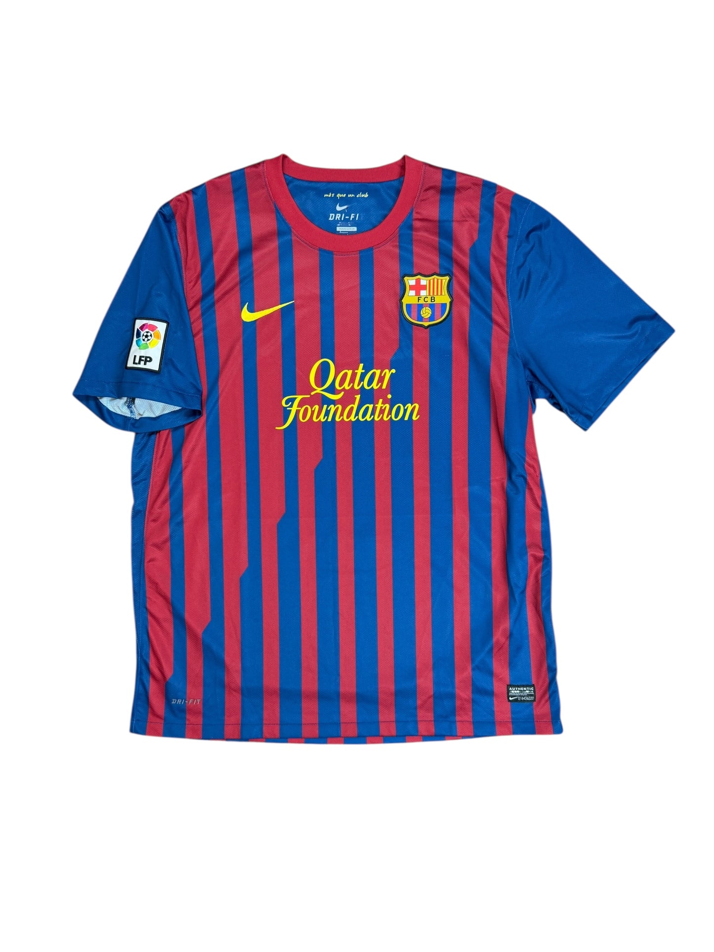 Barcelona 2011/12 David Villa Home Jersey