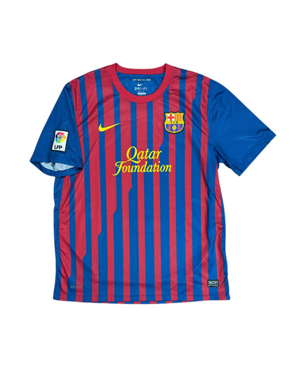 Barcelona 2011/12 David Villa Home Jersey